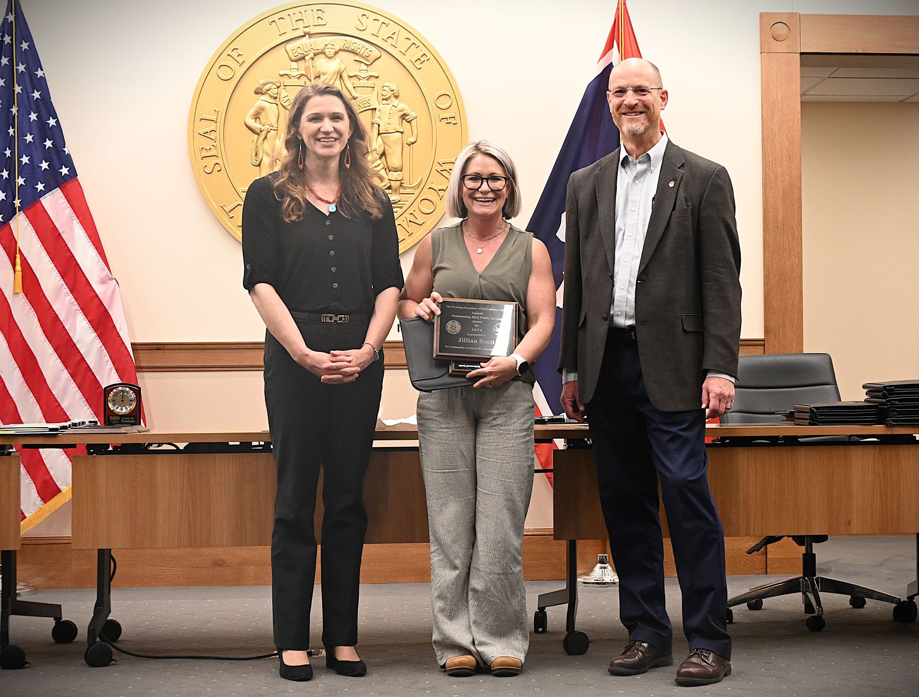 Wyoming DEQ Names Jillian Scott 2024 Public Servant of the Year